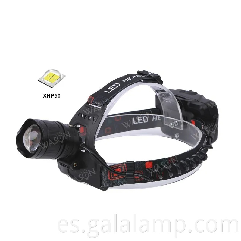 Faros delanteros LED de mazorca ultra brillo con carga USB-C por aventuras